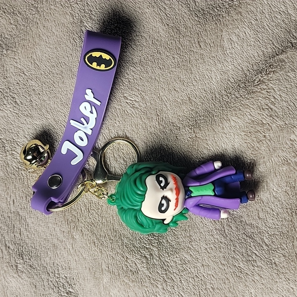 NWT JOKER KEYCHAIN